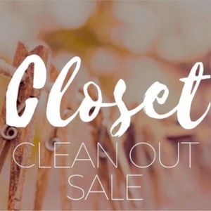 Closet clean out sale! Help me clean out my closet! Bundle deals available.
